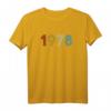 Retro Jahrgang 1978 Vintage T-Shirt – Perfektes Geschenk zum 44. Geburtstag für Männer und Frauen