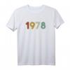 Retro Jahrgang 1978 Vintage T-Shirt – Perfektes Geschenk zum 44. Geburtstag für Männer und Frauen