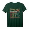 48. Geburtstag Kassette T-Shirt für Herren und Damen - Vintage Retro Geschenkidee für 1975 Geborene, lustiges Outfit für Geburtstagsfeier