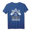 Ich hasse es mit 55 so gut auszusehen - Lustiges Geburtstags-T-Shirt für Männer und Frauen, Jahrgang 1966