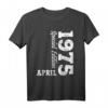 48. Geburtstag Geschenk für Männer und Frauen Jahrgang 1975 – Perfektes Geschenk zum 48. Geburtstag im April