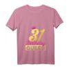 Damen 31. Geburtstag Geschenk Jahrgang 1992 - Birthday Queen Krone T-Shirt mit V-Ausschnitt für Frauen & Geburtstagsfeiern