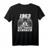 Ruhrpott Jahrgang 1963 auf Kohle Geboren T-Shirt – Lustiges Bergbau Motiv für Geburtstag, Freunde & Verwandte aus dem Pott