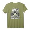 Ruhrpott Jahrgang 1963 auf Kohle Geboren T-Shirt – Lustiges Bergbau Motiv für Geburtstag, Freunde & Verwandte aus dem Pott