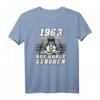 Ruhrpott Jahrgang 1963 auf Kohle Geboren T-Shirt – Lustiges Bergbau Motiv für Geburtstag, Freunde & Verwandte aus dem Pott