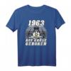Ruhrpott Jahrgang 1963 auf Kohle Geboren T-Shirt – Lustiges Bergbau Motiv für Geburtstag, Freunde & Verwandte aus dem Pott