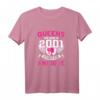 Damen 19. Geburtstag Geschenk Jahrgang 2001 - Lustiges Birthday Queen T-Shirt für Frauen, Freundinnen & Familienmitglieder