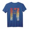 Lama, Llama Shirt. Jahrgang Alpaka, alpaca T-Shirt. Vintage Retro lustiges Tierliebhaber Shirt für Männer und Frauen