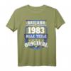 Baujahr 1983 Geschenk Geburtstag Shirt Jahrgang 83 – Vintage Retro T-Shirt für runden Geburtstag, Vater, Mutter, Bruder, Opa