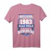 Baujahr 1983 Geschenk Geburtstag Shirt Jahrgang 83 – Vintage Retro T-Shirt für runden Geburtstag, Vater, Mutter, Bruder, Opa