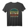 Jahrgang 1972 50 Jahre Geschenk - Legendäres Vintage T-Shirt zum Geburtstag für Mann und Frau, ideal für Vater, Opa & Onkel