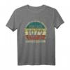 Jahrgang 1972 50 Jahre Geschenk - Legendäres Vintage T-Shirt zum Geburtstag für Mann und Frau, ideal für Vater, Opa & Onkel