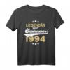 LEGENDÄR SEIT SEPTEMBER 1994 T-Shirt – Perfektes Geschenk zum 28. Geburtstag für Jahrgang 1994 Legenden