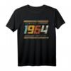 Vintage 1964 Original Birthday Est 1964 Edition T-Shirt – Klassisch geschnitten, Limited Edition, Retro Geburtstags-Shirt