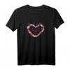 Damen Geburtstag Geschenk Jahrgang 1956 - Retro Flower Blumen T-Shirt für Frauen, Schwester, Mama & Oma zum runden Geburtstag