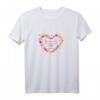 Damen Geburtstag Geschenk Jahrgang 1956 - Retro Flower Blumen T-Shirt für Frauen, Schwester, Mama & Oma zum runden Geburtstag