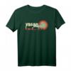Veganer Shirt. Jahrgang Vegan T-Shirt. Retro Vintage Vegetarier Shirt – Geschenkidee für Veganer Männer und Frauen im Vintage-Stil