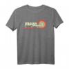Veganer Shirt. Jahrgang Vegan T-Shirt. Retro Vintage Vegetarier Shirt – Geschenkidee für Veganer Männer und Frauen im Vintage-Stil