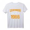 Legenden Sind Im Februar 1966 Geboren - Vintage Geburtstags T-Shirt für Damen und Herren, Perfekt für Jubilare & Geburtstagsfeiern