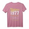 47 Jahre Oldtimer 1977 Einzelstück Vintage T-Shirt – Perfektes Geburtstagsgeschenk & Party-Outfit für Männer und Frauen