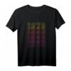 Retro Geburtstag Geschenk Vintage Jahrgang 1978 T-Shirt - Lustige Geburtstagsidee für 30., 40., 50., 60., 70. & 80. Geburtstag