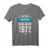 Deko Geburtstag Mann Frau - Besonderer Jahrgang 1972 T-Shirt & Geschenkset für eine humorvolle Geburtstagsfeier