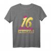 Prinzessin Krone T-Shirt zum 16. Geburtstag für Mädchen - Lustiges Geschenk für Teenager mit Jahrgang 2007