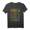 Lustiges 70. Geburtstag T-Shirt Jahrgang 1951 Februar - Vintage Style Geschenkidee für Männer & Frauen, Opa, Oma, Papa, Mama, Freunde & Kollegen