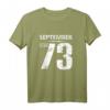 Lustiges T-Shirt zum 46. Geburtstag Jahrgang 1973 September – Personalisiertes Geschenk für Männer und Frauen