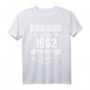 Baujahr März 1962 Vintage Mann Frau 60. Geburtstag T-Shirt – Lustiges Geschenk für Jubilare & Partyaccessoire