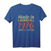 Geschenk zum 44. Geburtstag Jahrgang 1976 März - Lustiges Vintage T-Shirt für Männer und Frauen, Familienmitglieder, Opa, Oma, Papa, Mama, Freunde & Kollegen