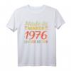 Geschenk zum 44. Geburtstag Jahrgang 1976 März - Lustiges Vintage T-Shirt für Männer und Frauen, Familienmitglieder, Opa, Oma, Papa, Mama, Freunde & Kollegen