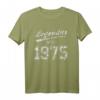 48. Geburtstag 1975 Legendär seit 1975 Geschenk Jahrgang 75 T-Shirt – Vintage Retro Outfit für den 48. Geburtstag, Geschenkidee und Deko für Herren, Damen, Freunde & Familie