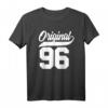 26. Geburtstag Geschenk für Mann und Frau - Original Jahrgang 1996 T-Shirt für Teenager und Erwachsene, lustiges Party-Outfit