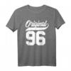 26. Geburtstag Geschenk für Mann und Frau - Original Jahrgang 1996 T-Shirt für Teenager und Erwachsene, lustiges Party-Outfit