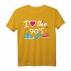 Ich Liebe Die Neunziger T-Shirt - Perfektes Geschenk für 90er Fans, Party & Revival Events