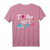 Ich Liebe Die Neunziger T-Shirt - Perfektes Geschenk für 90er Fans, Party & Revival Events