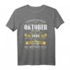 Geschenk zum 21. Geburtstag Jahrgang 1999 Oktober - Lustiges Vintage T-Shirt für Sie & Ihn, Geburtstagsgeschenkidee für Familien, Freunde & Kollegen