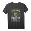 1973 Legenden Wurden 1973 Geboren T-Shirt – Lustiges Geburtstagsgeschenk für Mann & Frau, Jahrgang 1973, inklusive Deko & Ballons