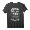 Legendär seit Februar 2006 T-Shirt zum 14. Geburtstag – Vintage Stil Geschenk für Jungen & Mädchen, Sohn, Tochter, Enkel & Freunde