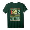 Lustiges 71. Geburtstag T-Shirt für Jahrgang 1952 - Geschenkidee für Männer & Frauen mit Spruch 'OLDTIMER 1952 GUTER GEBRAUCHTER ZUSTAND'