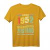 Lustiges 71. Geburtstag T-Shirt für Jahrgang 1952 - Geschenkidee für Männer & Frauen mit Spruch 'OLDTIMER 1952 GUTER GEBRAUCHTER ZUSTAND'