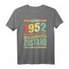 Lustiges 71. Geburtstag T-Shirt für Jahrgang 1952 - Geschenkidee für Männer & Frauen mit Spruch 'OLDTIMER 1952 GUTER GEBRAUCHTER ZUSTAND'