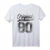 43. Geburtstag T-Shirt Original Vintage Jahrgang 1980 Geschenk für Männer und Frauen - Lustiges Party-Outfit für Damen und Herren
