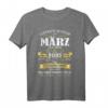 Lustiges 18. Geburtstag T-Shirt Jahrgang 2003 - Vintage Style Geschenk für Jungen und Mädchen, Legendär seit März 2003