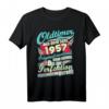 Oldtimer 1957 T-Shirt Geschenk zum Geburtstag - Vintage Retro Shirt mit lustigem Spruch für Auto- und Oldtimer-Liebhaber
