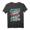 Oldtimer 1957 T-Shirt Geschenk zum Geburtstag - Vintage Retro Shirt mit lustigem Spruch für Auto- und Oldtimer-Liebhaber