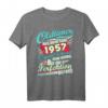 Oldtimer 1957 T-Shirt Geschenk zum Geburtstag - Vintage Retro Shirt mit lustigem Spruch für Auto- und Oldtimer-Liebhaber