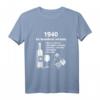 Geburtstag Spruch Deko Vintage – Besonderer Jahrgang 1940 T-Shirt für Männer und Frauen, Humorvolles Geschenk für 80. Geburtstag