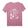 Geburtstag Spruch Deko Vintage – Besonderer Jahrgang 1940 T-Shirt für Männer und Frauen, Humorvolles Geschenk für 80. Geburtstag